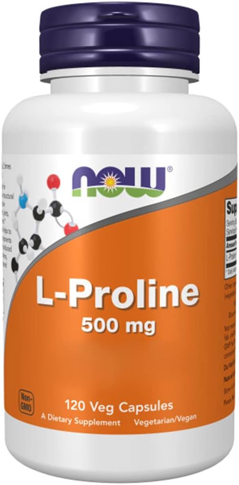 NOW Foods L-Proline 500 mg