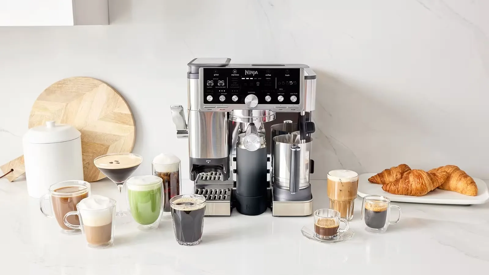 Preparaciones realizadas con la Ninja Luxe Café Pro ES701EU