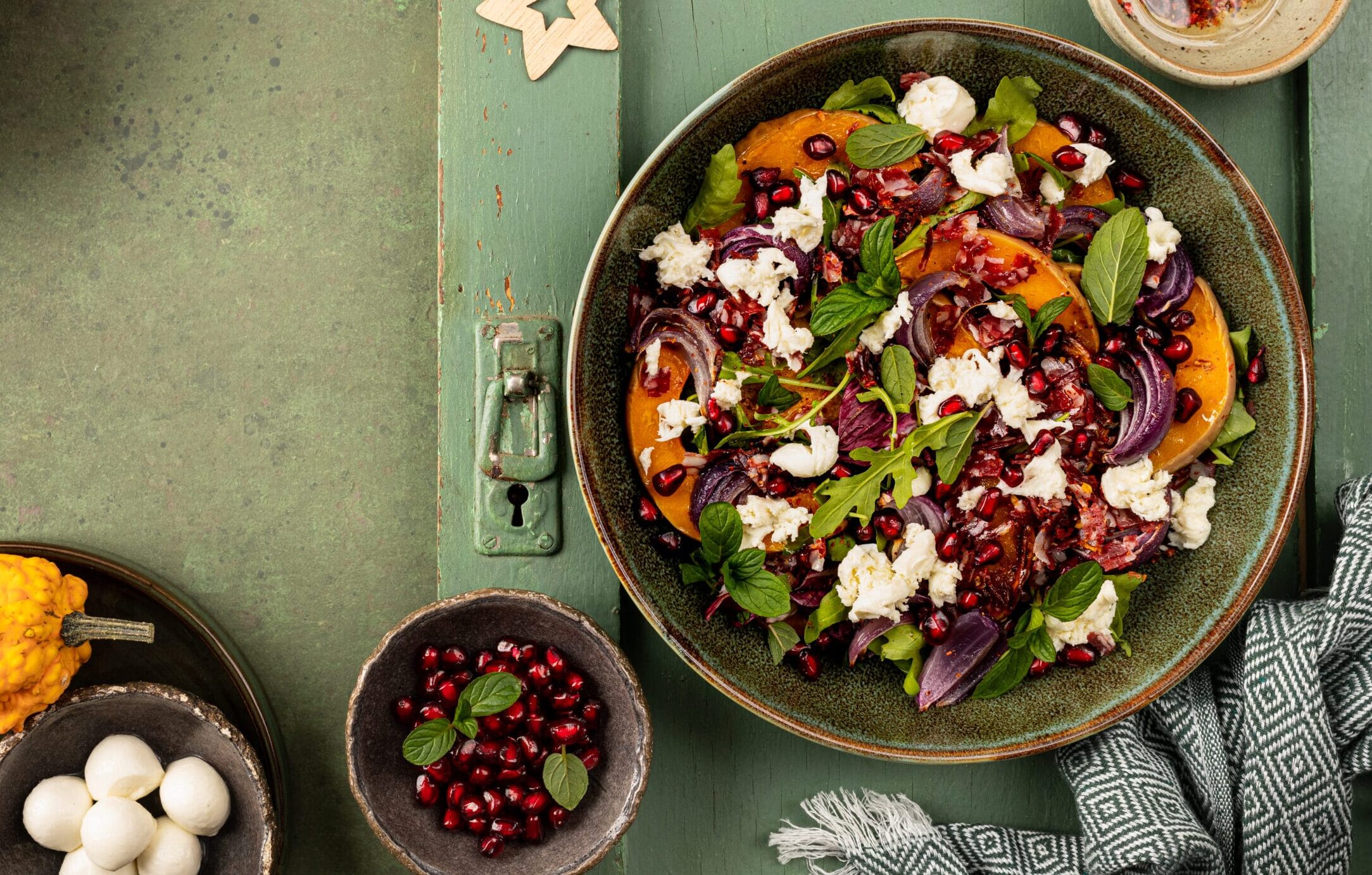 Buddha Bowl automnal — photo carré